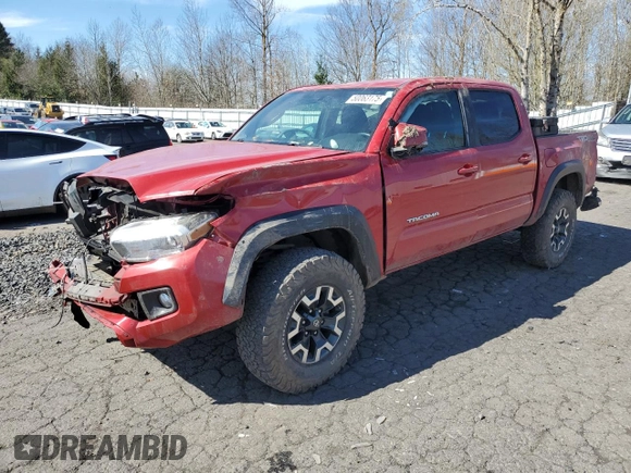 2017 Toyota Tacoma SR5 with VIN 3TMCZ5AN6HM098969, listed as a Copart auction lot 50063175 with 103,996 mi miles and Salvage Title. Bid and sale history available at carsss.com. Image 1.