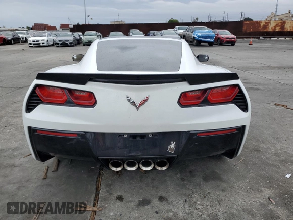 2015 Chevrolet Corvette 3LT with VIN 1G1YE2D75F5118377, listed as a Copart auction lot 48600785 with 52,125 mi miles and Salvage Title. Bid and sale history available at carsss.com. Image 6.