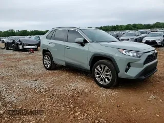 2021 Toyota RAV4 XLE Premium with VIN 2T3C1RFV5MW122775, listed as a Copart auction lot 53689075 with 69,358 mi miles and Salvage title. Bid and sale history available at DreamBid. Image 15.