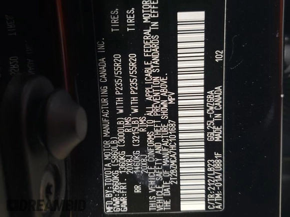2017 Lexus RX 350 с VIN 2T2BZMCA7HC101687, выставлен на аукционе Copart как лот 60102815 с пробегом 111 323 миль миль и Списание • Salvage title. История ставок и продаж доступна на DreamBid. Изображение 13.