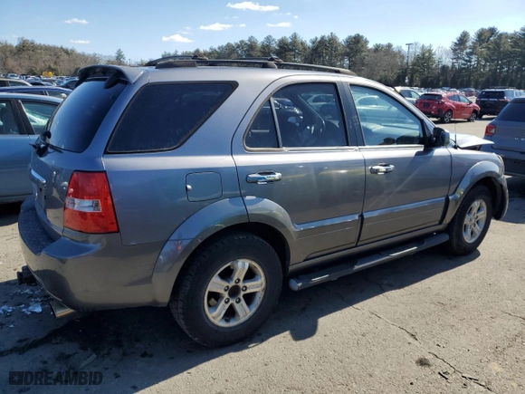 2007 Kia Sorento EX with VIN KNDJC736775707176, listed as a Copart auction lot 49984735 with 171,076 mi miles and Non Repairable. Bid and sale history available at carsss.com. Image 3.