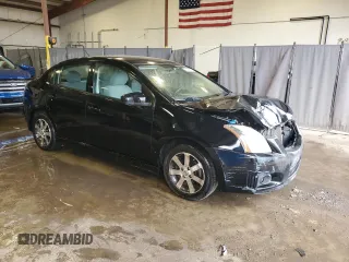 2012 Nissan Sentra S with VIN 3N1AB6AP4CL778342, listed as a Copart auction lot 61245325 with 106,623 mi miles and Salvage title. Bid and sale history available at DreamBid. Image 4.
