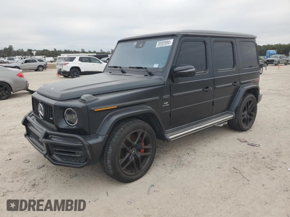 2020 Mercedes-Benz G 63 AMG with VIN W1NYC7HJ0LX359756, listed as a Copart auction lot 39302694 with Not Provided miles and . Bid and sale history available at DreamBid. Image 1.