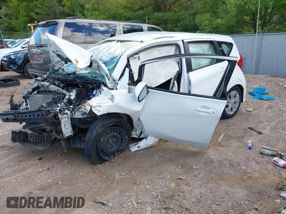 2019 Nissan Note SV with VIN 3N1CE2CP7KL366419, listed as a IAAI auction lot 42335570 with Not provided miles and . Bid and sale history available at DreamBid. Image 2.