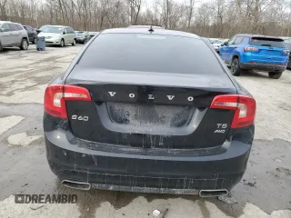 2015 Volvo S60 T5 Platinum with VIN YV1612TM5F1341358, listed as a Copart auction lot 46042365 with 0 mi miles and Salvage Title. Bid and sale history available at carsss.com. Image 6.