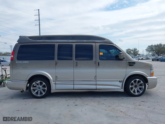 2017 GMC Savana Cargo Van with VIN 1GTW7AFG8H1120201, listed as a IAAI auction lot 41596866 with 1 mi miles. Bid and sale history available at carsss.com. Image 13.