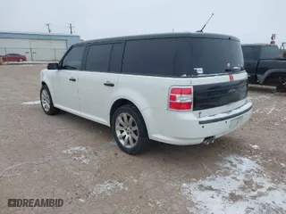 2012 Ford Flex Limited with VIN 2FMGK5DC9CBD02430, listed as a IAAI auction lot 41602501 with 206,426 mi miles. Bid and sale history available at carsss.com. Image 3.