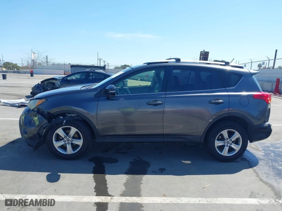 2015 Toyota RAV4 XLE with VIN JTMWFREV2FJ053898, listed as a IAAI auction lot 41997055 with 143,551 mi miles. Bid and sale history available at carsss.com. Image 14.