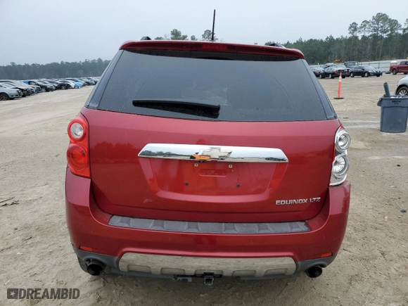 2015 Chevrolet Equinox LTZ with VIN 2GNFLDE39F6119538, listed as a Copart auction lot 44321355 with 0 mi miles and Salvage Title. Bid and sale history available at carsss.com. Image 6.