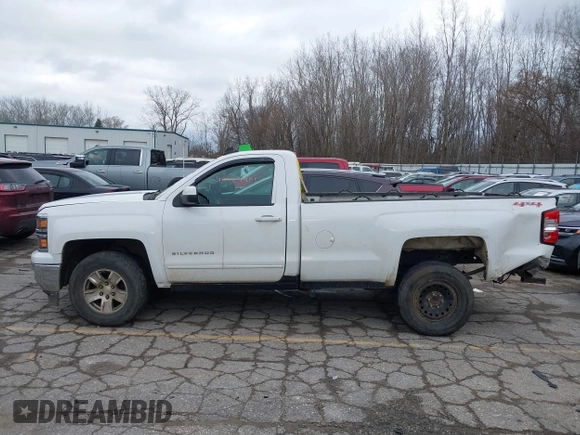 2015 Chevrolet Silverado 1500 LT with VIN 1GCNKRECXFZ414527, listed as a IAAI auction lot 41024683 with 219,673 mi miles. Bid and sale history available at carsss.com. Image 14.