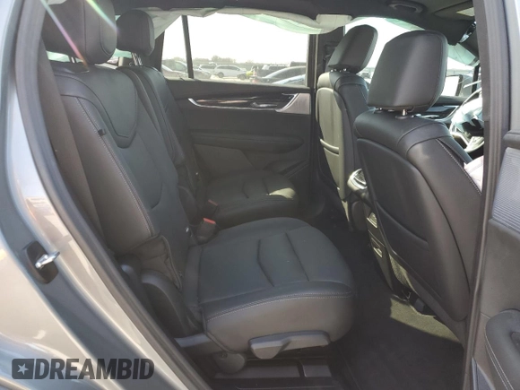 2023 Cadillac XT6 FWD Premium Luxury with VIN 1GYKPCRS4PZ124119, listed as a Copart auction lot 87836515 with 14,752 mi miles and Salvage title. Bid and sale history available at DreamBid. Image 11.