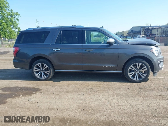 2021 Ford Expedition Max Platinum with VIN 1FMJK1MT8MEA66311, listed as a IAAI auction lot 42450429 with 95,732 mi miles and . Bid and sale history available at DreamBid. Image 13.
