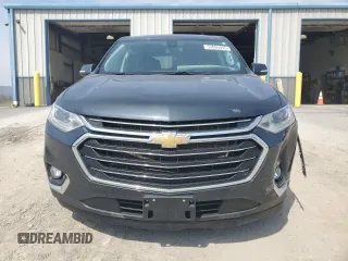 2021 Chevrolet Traverse LT Cloth z VIN 1GNEVGKW8MJ141696, wystawiony jako Copart lot #55600245 z przebiegiem 59 789 mil mil oraz Szkoda całkowita • Salvage title. Historia ofert i sprzedaży dostępna na DreamBid. Obrazek 5.