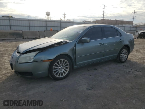 2006 Mercury Milan Premier with VIN 3MEFM08Z46R638776, listed as a Copart auction lot 84563244 with 127,853 mi miles and Salvage Title. Bid and sale history available at carsss.com. Image 1.