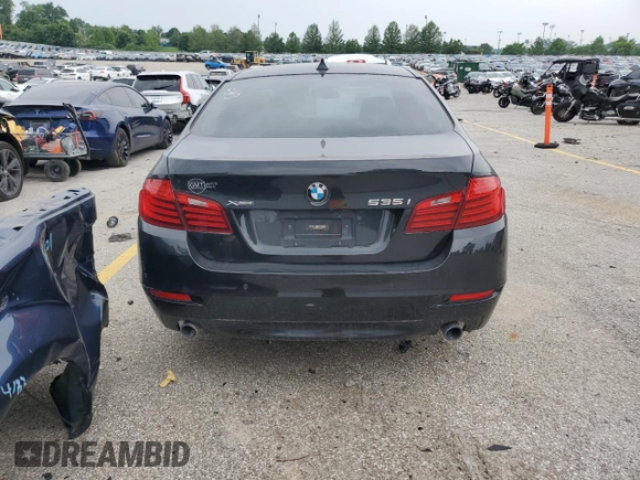 2014 BMW 5 Series 535i xDrive z VIN WBA5B3C50ED535366, wystawiony jako Copart lot #60574115 z przebiegiem 169 808 mil mil oraz Czysty tytuł • Clean title. Historia ofert i sprzedaży dostępna na DreamBid. Obrazek 6.
