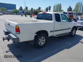 2000 Toyota Tundra SR5 with VIN 5TBRT3419YS066745, listed as a IAAI auction lot 42056620 with 248,722 mi miles and . Bid and sale history available at DreamBid. Image 4.