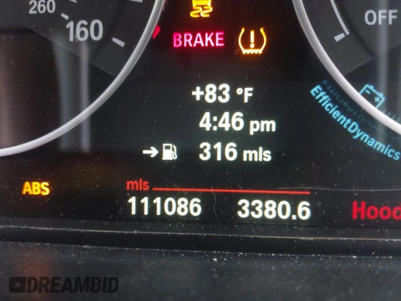 2013 BMW 3 Series 335i xDrive with VIN WBA3B9C55DF140287, listed as a IAAI auction lot 42658681 with 111,086 mi miles and . Bid and sale history available at DreamBid. Image 15.