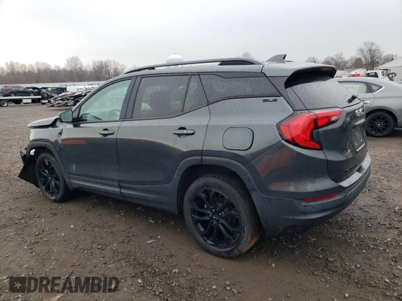 2019 GMC Terrain SLE with VIN 3GKALTEVXKL260059, listed as a Copart auction lot 46931035 with 51,808 mi miles and Salvage Title. Bid and sale history available at DreamBid. Image 2.