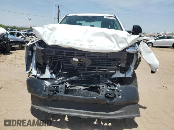 2024 Ford F-250 XL with VIN 1FT7X2BA9REF57419, listed as a Copart auction lot 57135135 with 3,746 mi miles and Salvage title. Bid and sale history available at DreamBid. Image 5.