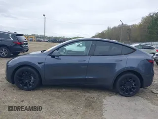 2023 Tesla Model Y Long Range with VIN 7SAYGDEE3PA177437, listed as a IAAI auction lot 41813483 with 17,093 mi miles. Bid and sale history available at carsss.com. Image 15.