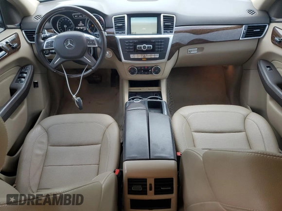 2013 Mercedes-Benz M 350 with VIN 4JGDA5HB2DA105961, listed as a Copart auction lot 57936645 with 93,293 mi miles and Salvage title. Bid and sale history available at DreamBid. Image 8.