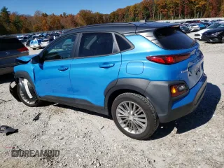 2018 Hyundai Kona SEL with VIN KM8K2CAA4JU145110, listed as a Copart auction lot 75627364 with 46,001 mi miles and Salvage Title. Bid and sale history available at carsss.com. Image 2.