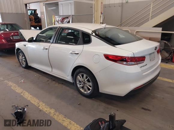 2017 Kia Optima LX with VIN 5XXGT4L35HG135391, listed as a IAAI auction lot 42316564 with 119,940 mi miles and . Bid and sale history available at DreamBid. Image 3.