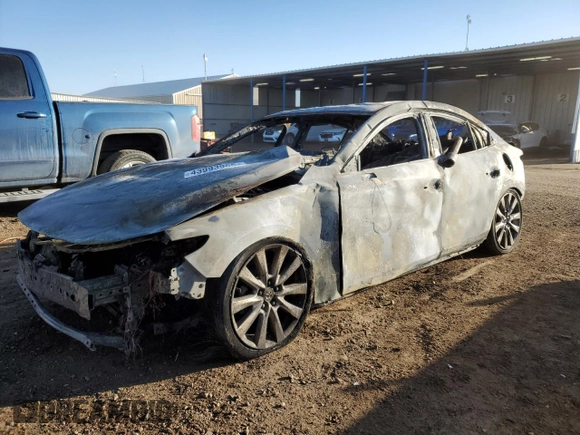 2019 Mazda 3 Premium with VIN 3MZBPAEM2KM102306, listed as a Copart auction lot 46299975 with Not Provided miles and Non Repairable. Bid and sale history available at DreamBid. Image 1.