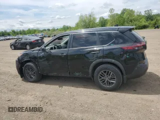 2021 Nissan Rogue S with VIN 5N1AT3AA1MC847520, listed as a Copart auction lot 56016805 with 62,531 mi miles and Salvage title. Bid and sale history available at DreamBid. Image 2.