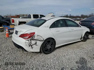 2019 Mercedes-Benz CLA 250 with VIN WDDSJ4GB5KN748260, listed as a Copart auction lot 47375295 with 43,597 mi miles and Salvage Title. Bid and sale history available at DreamBid. Image 3.