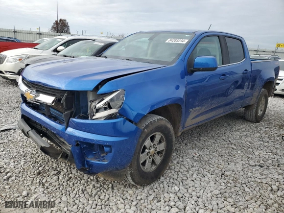 2018 Chevrolet Colorado 4WD Work Truck with VIN 1GCGTBEN6J1325480, listed as a Copart auction lot 84285234 with 108,763 mi miles and Salvage Title. Bid and sale history available at carsss.com. Image 1.