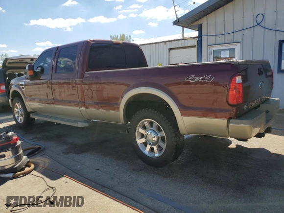 2008 Ford F-250 XL with VIN 1FTSW21R88ED64987, listed as a Copart auction lot 56030705 with 149,351 mi miles and Salvage title. Bid and sale history available at DreamBid. Image 2.