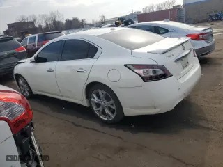 2012 Nissan Maxima 3.5 SV with VIN 1N4AA5AP8CC816215, listed as a Copart auction lot 50948105 with 163,919 mi miles and Salvage Title. Bid and sale history available at carsss.com. Image 2.
