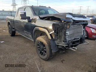 2021 GMC Sierra 3500HD Denali z VIN 1GT49WEY1MF262069, wystawiony jako Copart lot #86357684 z przebiegiem 52 632 mil mil oraz Szkoda całkowita • Salvage title. Historia ofert i sprzedaży dostępna na DreamBid. Obrazek 4.