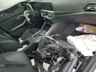2020 BMW 3 Series M340i xDrive with VIN WBA5U9C01LFH09435, listed as a Copart auction lot 47883435 with Not Provided miles and Salvage Title. Bid and sale history available at DreamBid. Image 8.