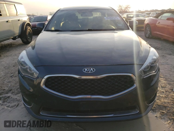 2015 Kia Cadenza Premium with VIN KNALN4D70F5195233, listed as a Copart auction lot 45352575 with 152,238 mi miles and Clean Title. Bid and sale history available at carsss.com. Image 5.
