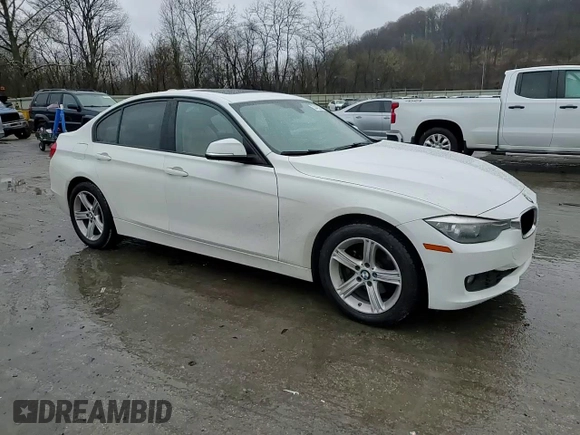 2015 BMW 3 Series 320i xDrive with VIN WBA3C3C5XFK202965, listed as a Copart auction lot 52422275 with 119,713 mi miles and Salvage title. Bid and sale history available at DreamBid. Image 10.