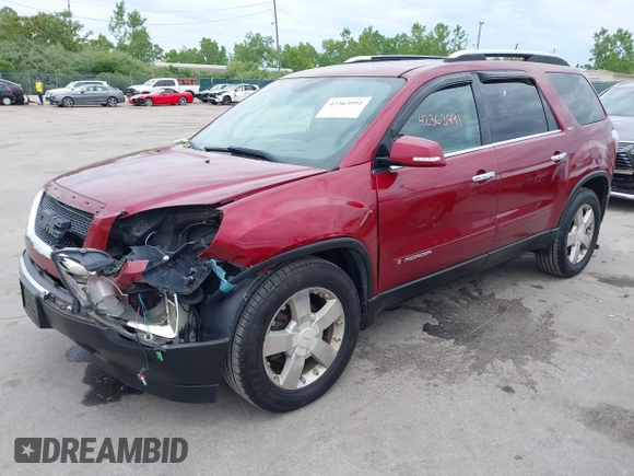 2007 GMC Acadia SLT z VIN 1GKEV337X7J170246, wystawiony jako IAAI lot #42363991 z przebiegiem 203 039 mil mil oraz . Historia ofert i sprzedaży dostępna na DreamBid. Obrazek 2.