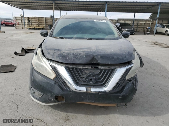 2018 Nissan Murano Platinum with VIN 5N1AZ2MG9JN163615, listed as a Copart auction lot 86872494 with 44,990 mi miles and Clean Title. Bid and sale history available at carsss.com. Image 5.