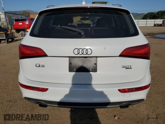 2013 Audi Q5 Prestige with VIN WA1WGAFP7DA094095, listed as a Copart auction lot 48915825 with 56,015 mi miles and Salvage title. Bid and sale history available at DreamBid. Image 6.