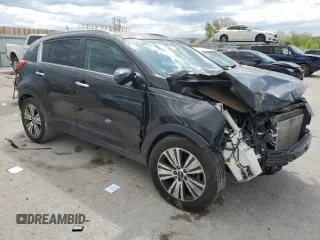 2016 Kia Sportage EX with VIN KNDPC3AC8G7860293, listed as a Copart auction lot 54138595 with 115,060 mi miles and Salvage title. Bid and sale history available at DreamBid. Image 4.