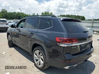 2021 Volkswagen Atlas SE z VIN 1V2JR2CA2MC559594, wystawiony jako Copart lot #59848815 z przebiegiem 34 400 mil mil oraz Szkoda całkowita • Salvage title. Historia ofert i sprzedaży dostępna na DreamBid. Obrazek 2.