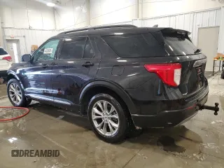2023 Ford Explorer XLT with VIN 1FMSK8DH5PGC26517, listed as a Copart auction lot 45335625 with 21,164 mi miles and Salvage Title. Bid and sale history available at DreamBid. Image 2.