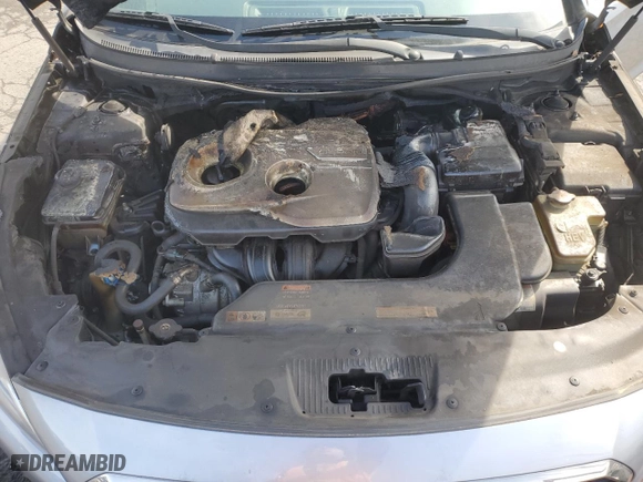 2016 Hyundai Sonata Hybrid SE with VIN KMHE24L12GA012498, listed as a Copart auction lot 51348225 with 0 mi miles and Salvage Title. Bid and sale history available at carsss.com. Image 11.