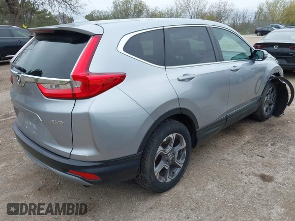 2018 Honda CR-V EX-L with VIN 7FARW2H85JE094072, listed as a IAAI auction lot 42170552 with 97,196 mi miles and . Bid and sale history available at DreamBid. Image 4.