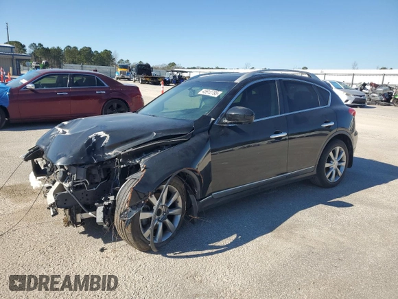 2013 Infiniti EX Journey with VIN JN1BJ0HP4DM430218, listed as a Copart auction lot 45912795 with Not provided miles and Salvage title. Bid and sale history available at DreamBid. Image 1.