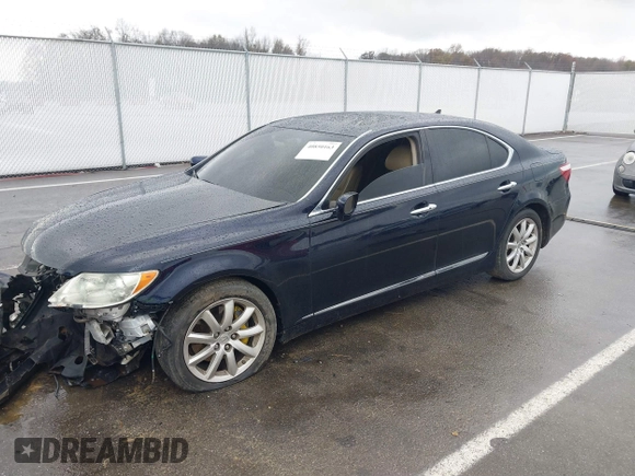 2008 Lexus LS 460 z VIN JTHBL46F585056094, wystawiony jako IAAI lot #40850163 z przebiegiem 115 854 mil mil oraz . Historia ofert i sprzedaży dostępna na DreamBid. Obrazek 2.