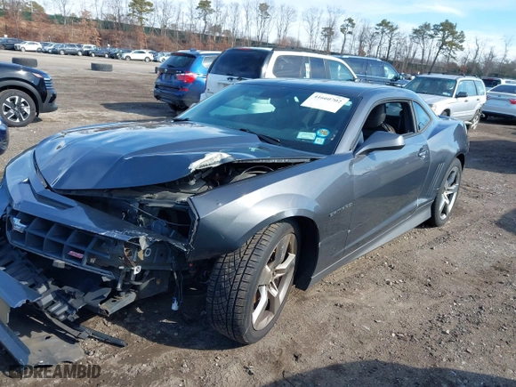 2010 Chevrolet Camaro 2SS with VIN 2G1FK1EJ1A9212482, listed as a IAAI auction lot 41660702 with 77,750 mi miles. Bid and sale history available at carsss.com. Image 21.