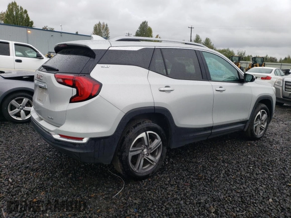 2019 GMC Terrain SLT with VIN 3GKALVEV9KL253003, listed as a Copart auction lot 72539054 with 89,799 mi miles and Salvage Title. Bid and sale history available at carsss.com. Image 3.