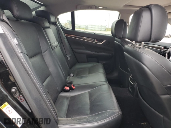2013 Lexus GS with VIN JTHBE1BL5D5000848, listed as a Copart auction lot 54452145 with 124,299 mi miles and Salvage Title. Bid and sale history available at carsss.com. Image 10.